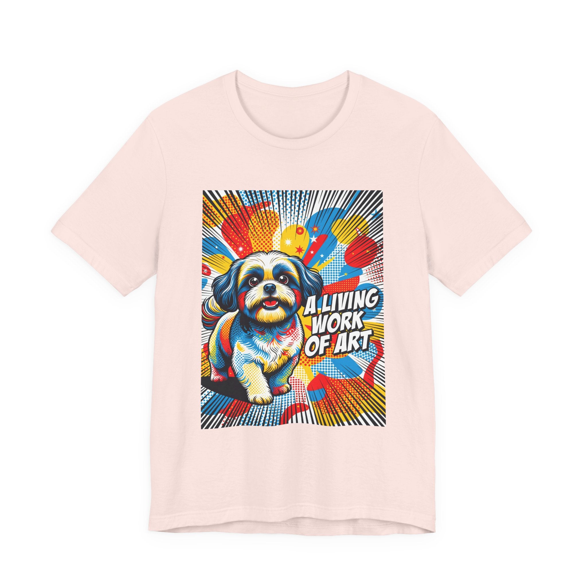 Shih Tzu T Shirt | Living Work of Art Collection | Pop Art