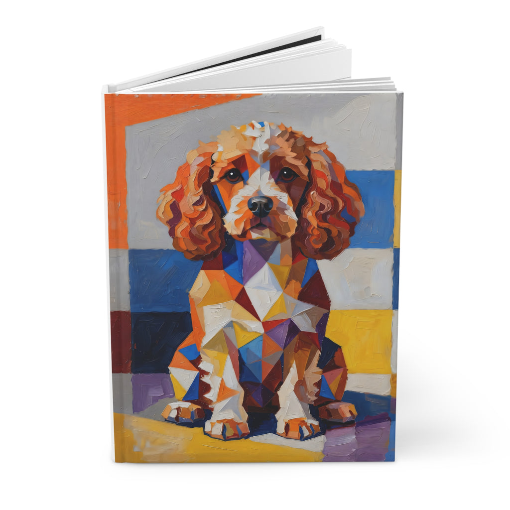 Cavapoo Notebook | Living Work of Art Collection | Cubist Style