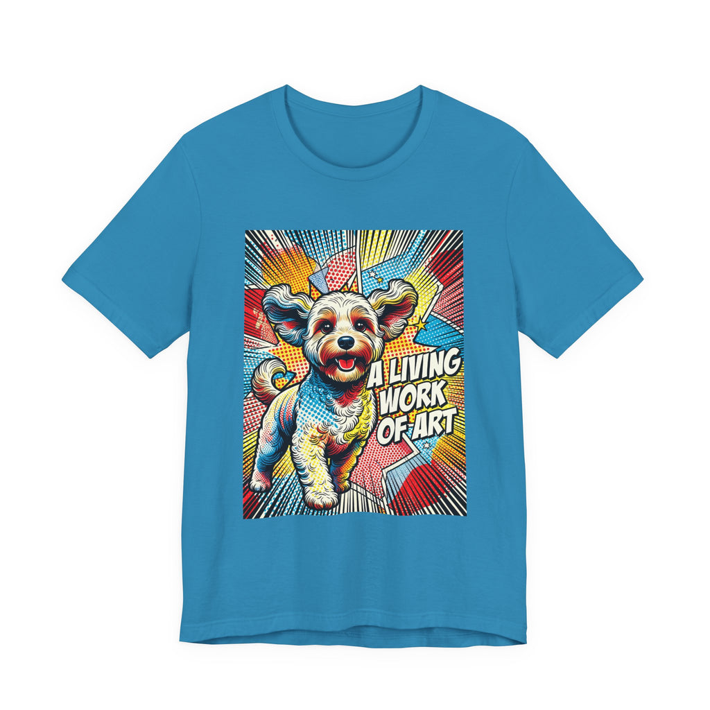 Cockapoo T Shirt | Living Work of Art Collection | Pop Art