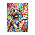 Schnoodle Canvas Wall Art | Living Work of Art Collection | Pop Art Print
