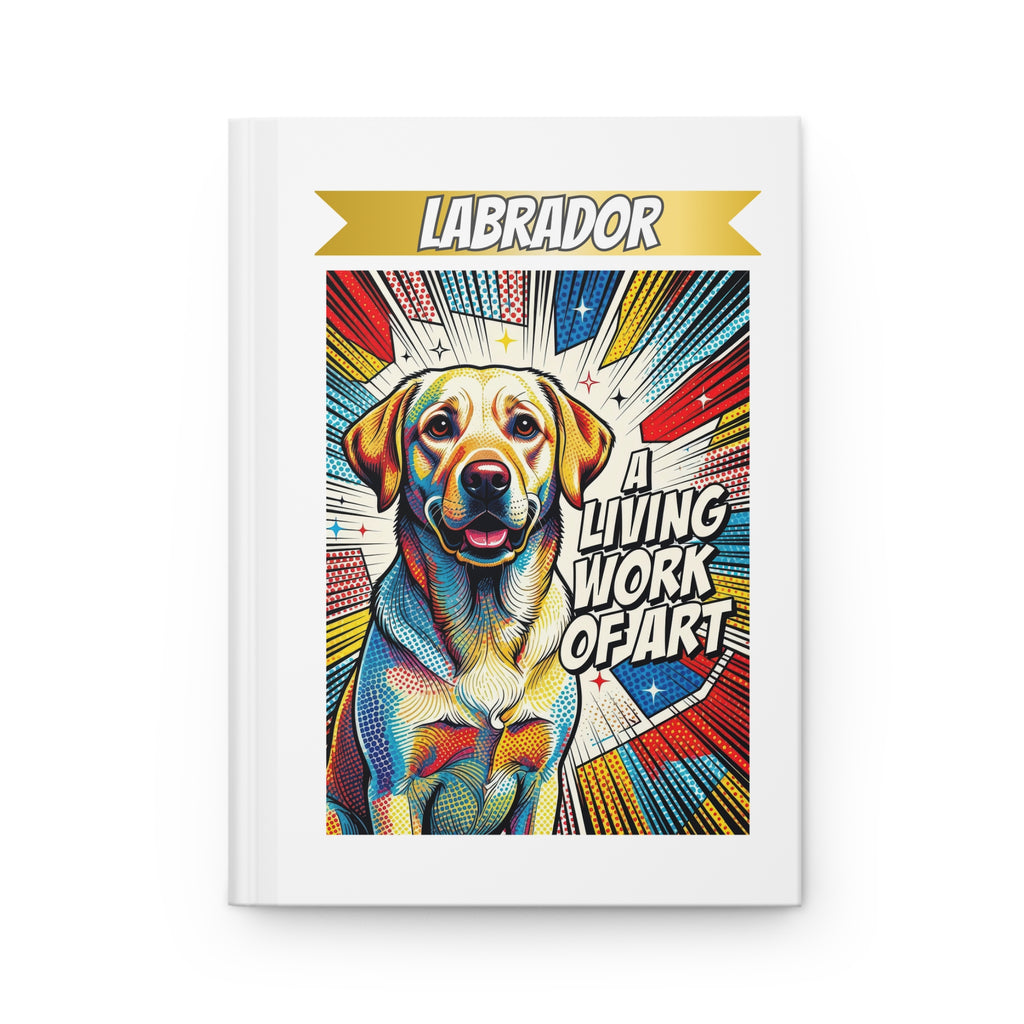 Labrador Retriever Notebook | Living Work of Art Collection | Pop Art