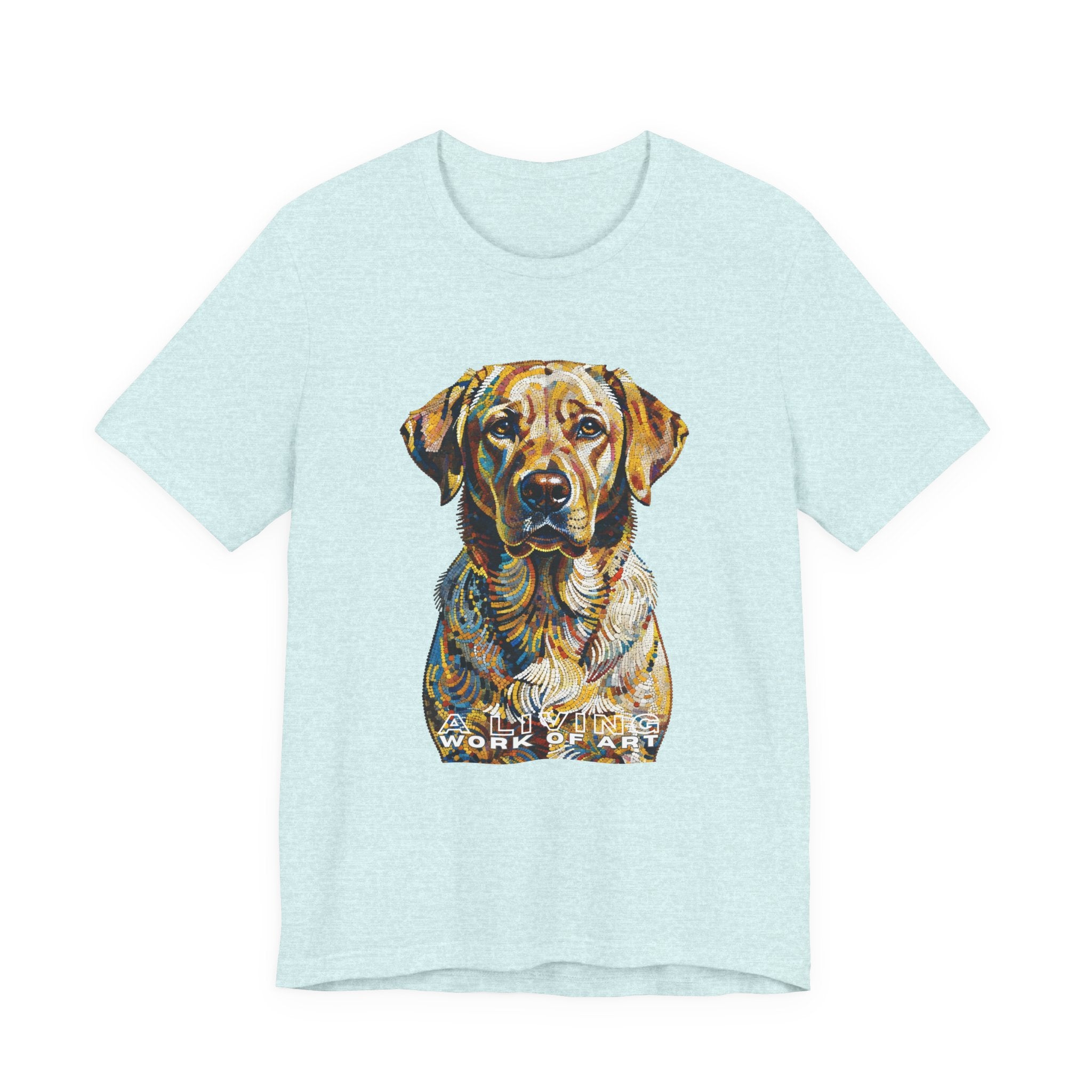 Labrador Retriever T Shirt | Living Work of Art Collection | Pointillism Style