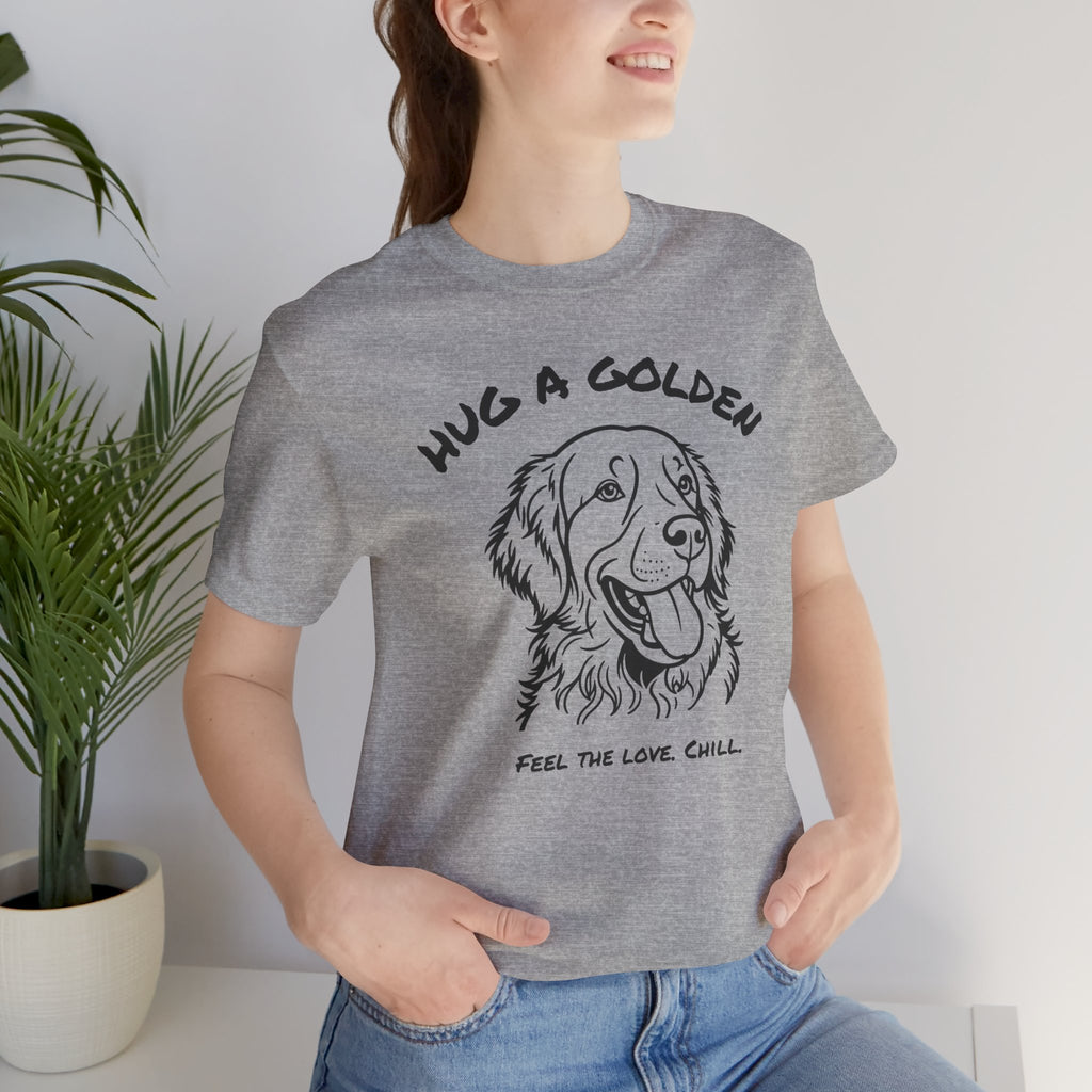 Golden Retriever T Shirt | Hug a Golden