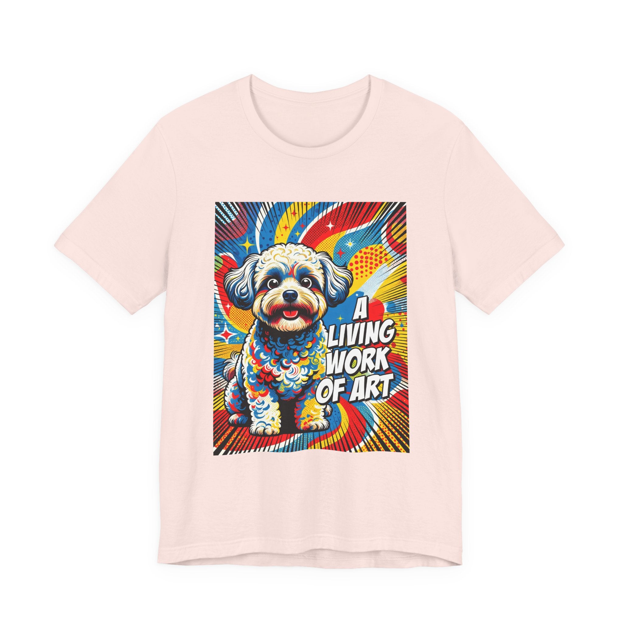 Shih-Poo T Shirt | Living Work of Art Collection | Pop Art