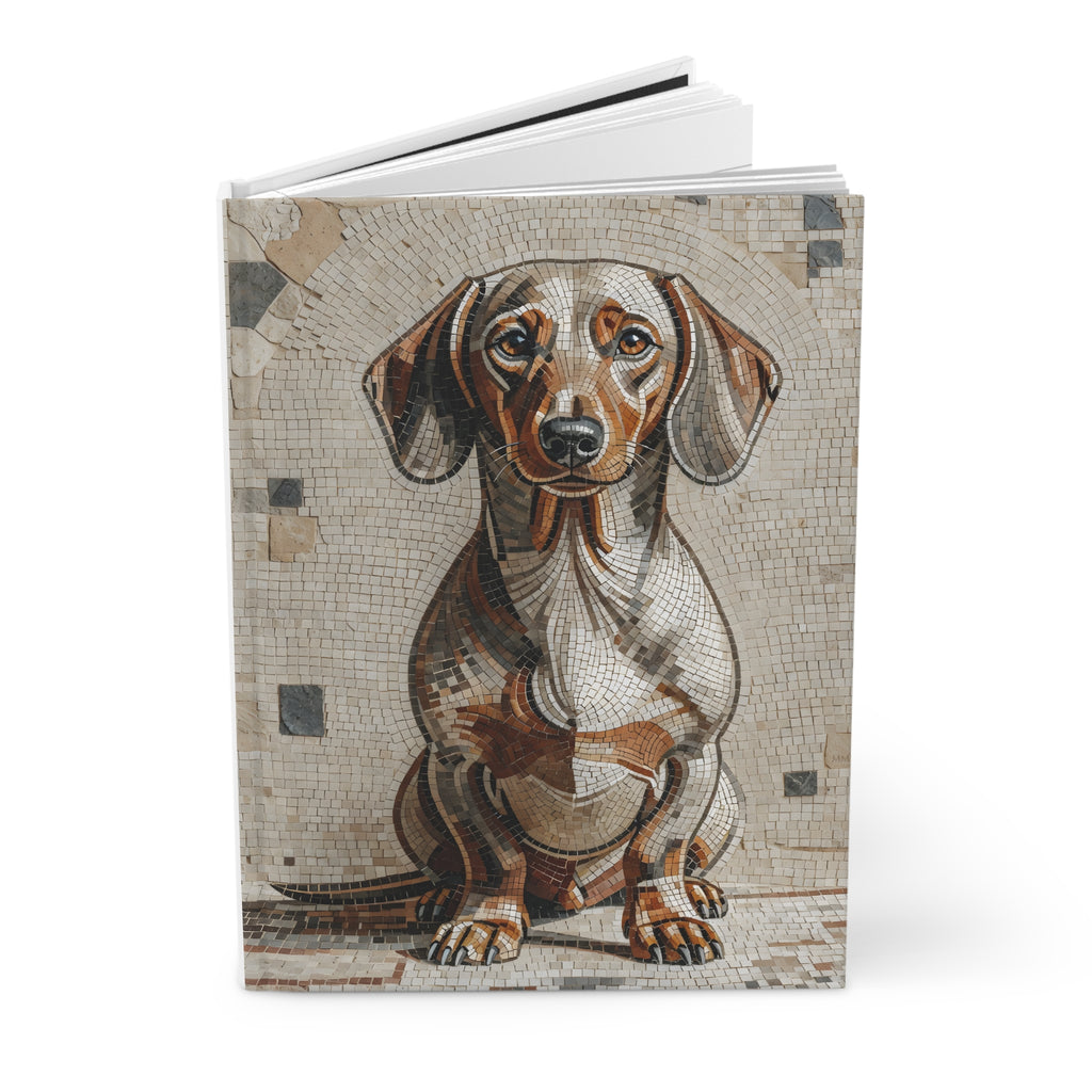 Dachshund Notebook | Living Work of Art Collection | Mosaic Style