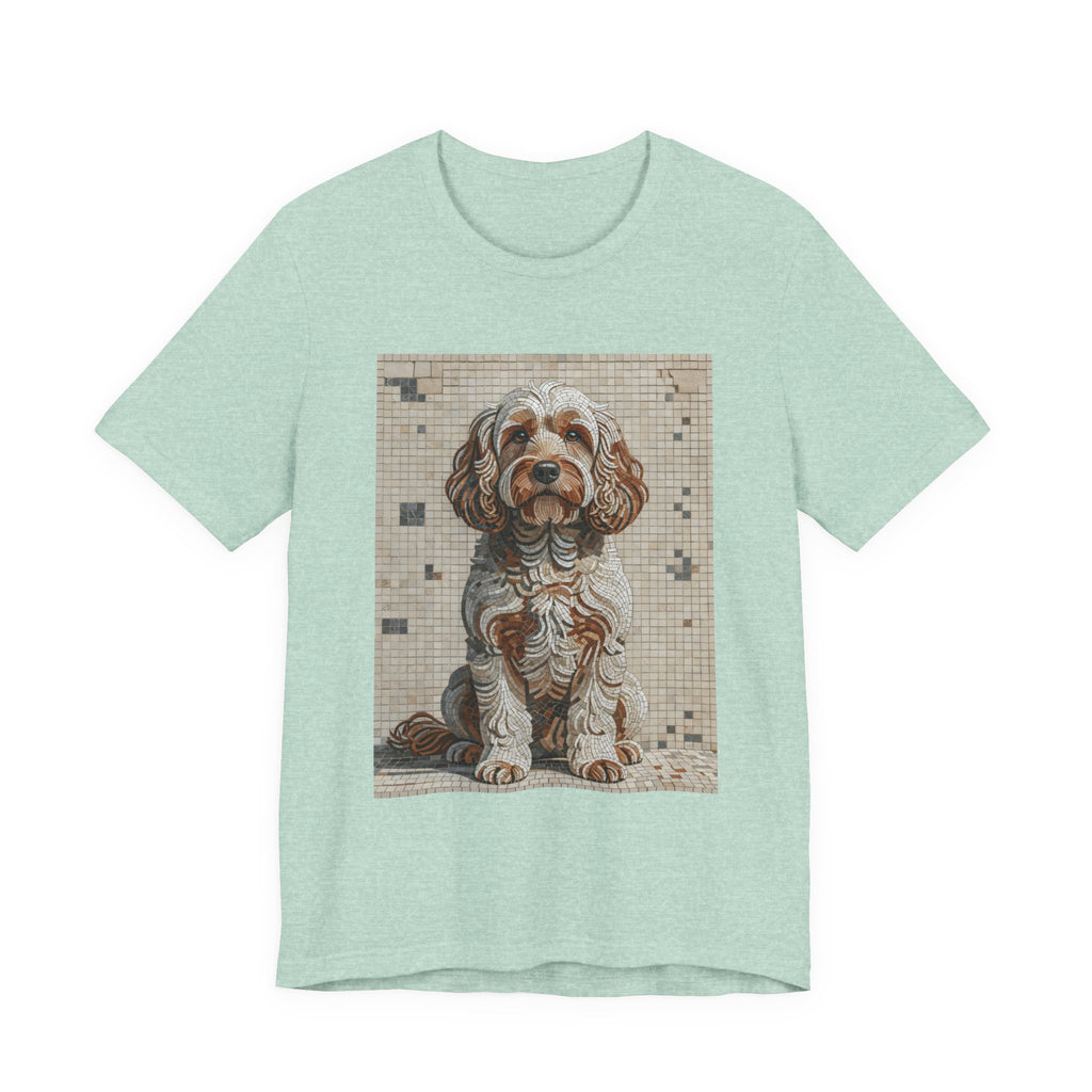 Cockapoo T Shirt | Living Work of Art Collection | Mosaic Style