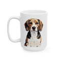 Beagle Coffee Mug | Living Work of Art Collection | Pointillism Style
