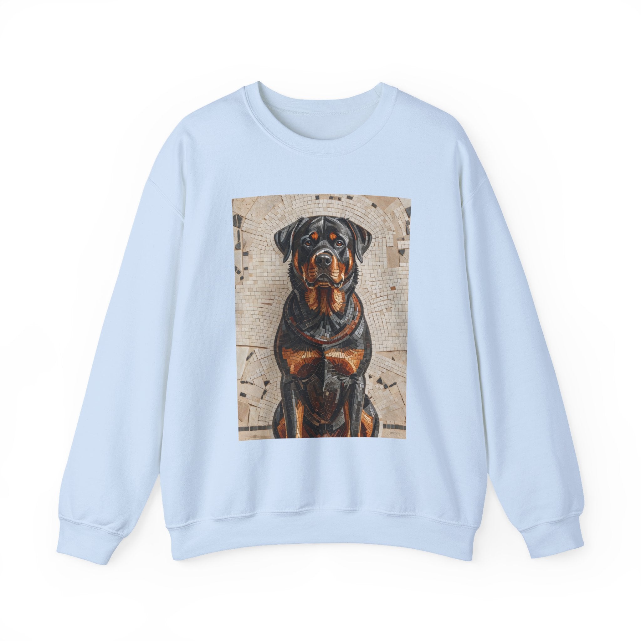 Rottweiler Sweatshirt | Living Work of Art Collection | Mosaic Style