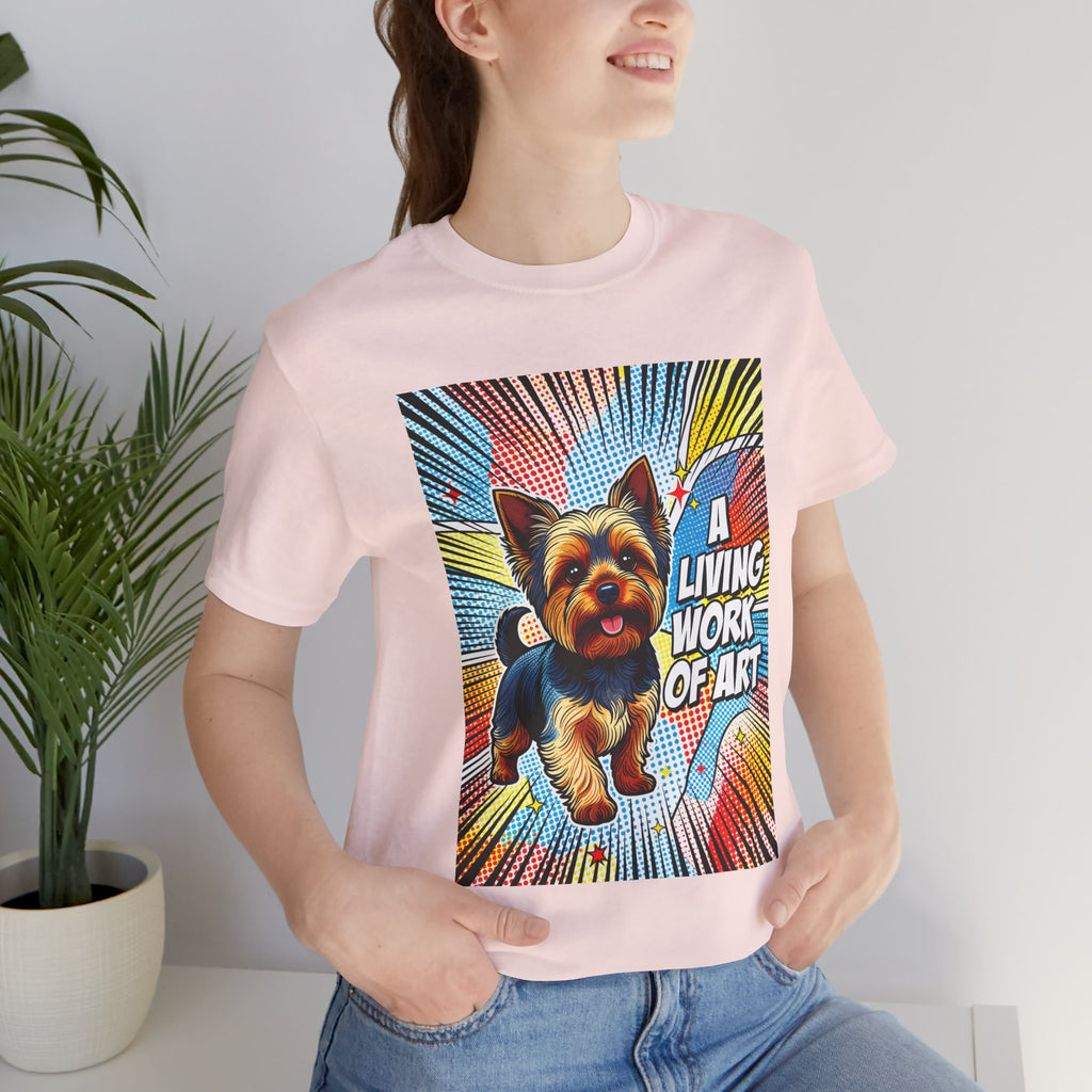 Yorkshire Terrier T Shirt | Living Work of Art Collection | Pop Art