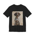 German Shorthaired Pointer T Shirt | Living Work of Art Collection | Mosaic Style