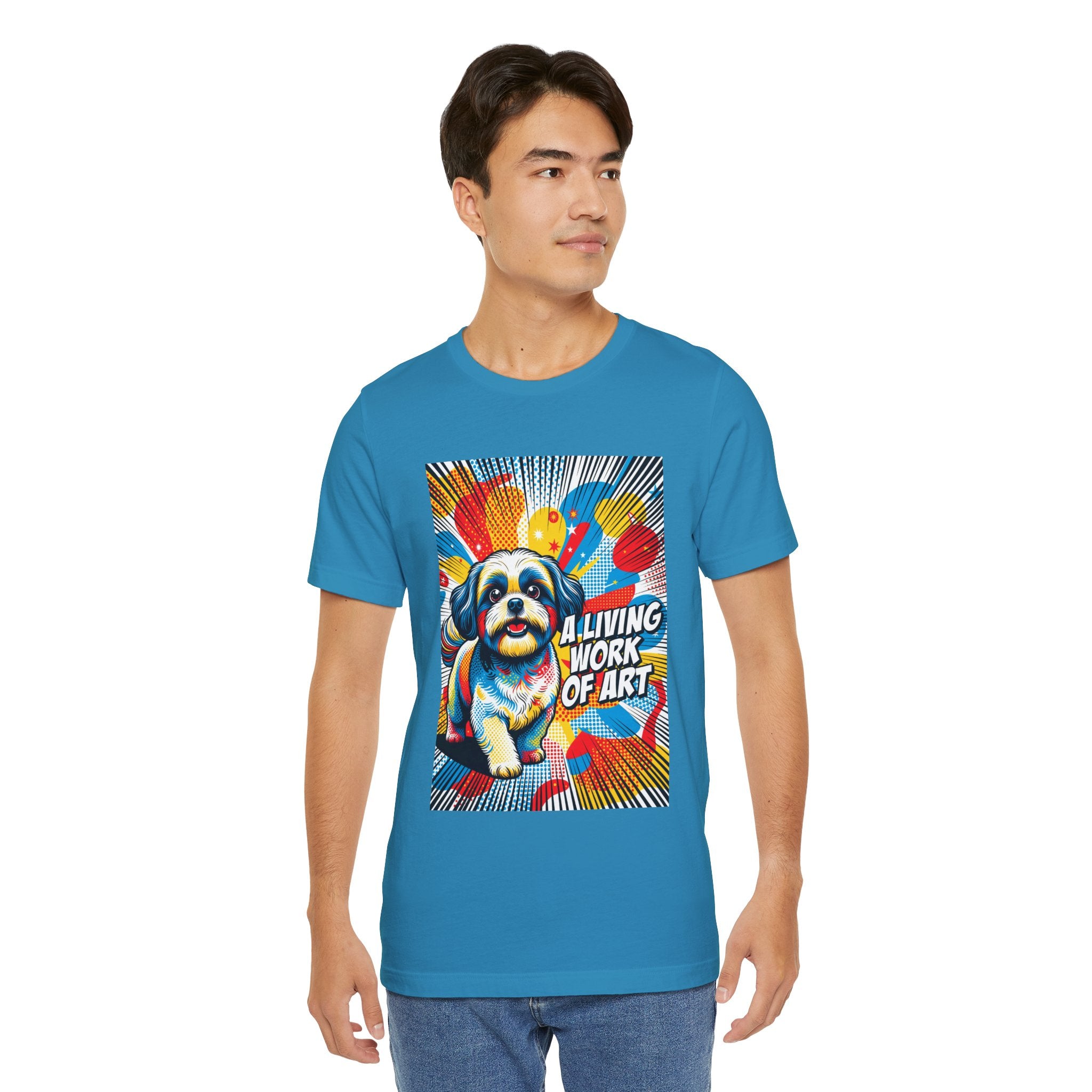 Shih Tzu T Shirt | Living Work of Art Collection | Pop Art