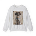 German Shorthaired Pointer Sweatshirt | Living Work of Art Collection | Mosaic Style