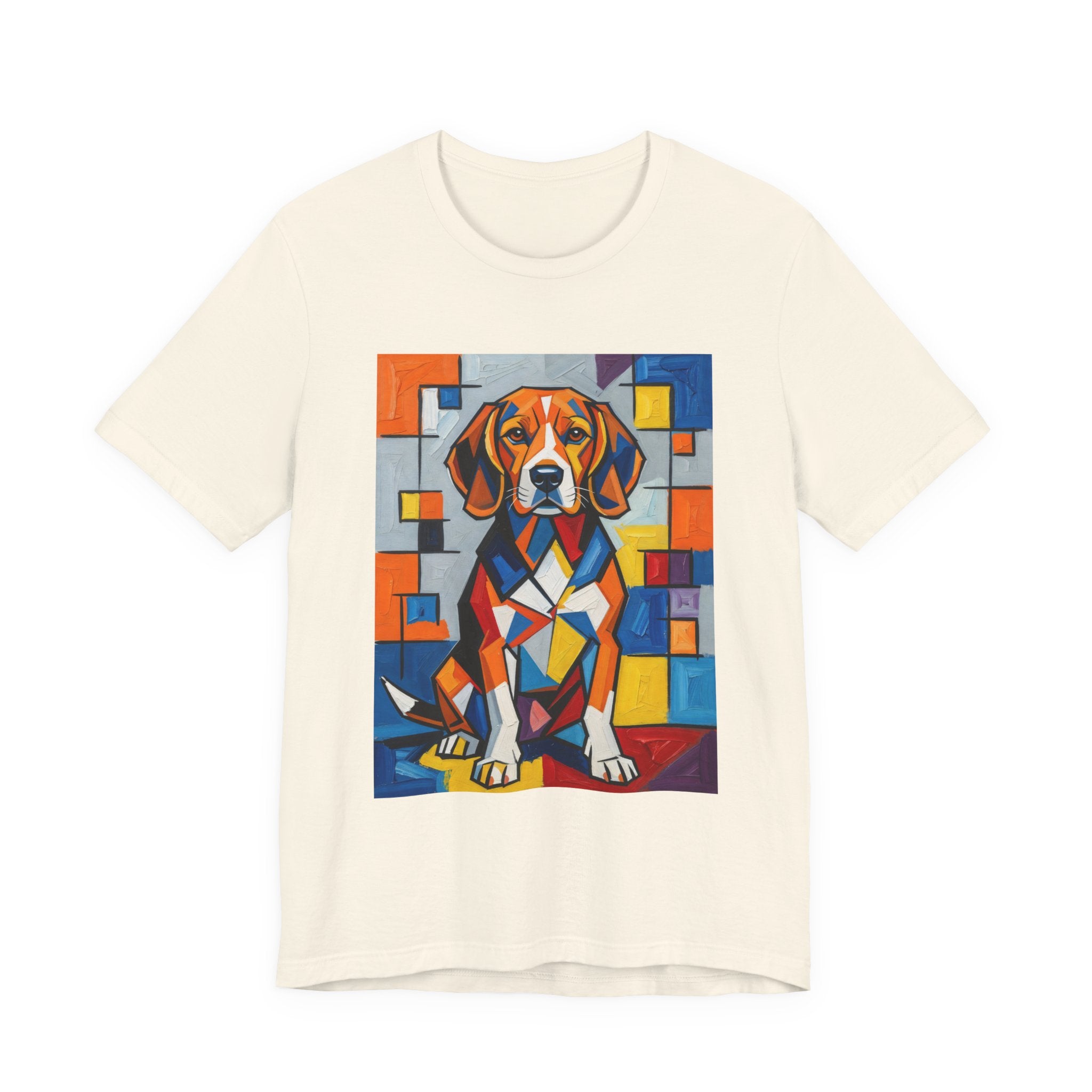 Beagle T Shirt | Living Work of Art Collection | Cubist Style