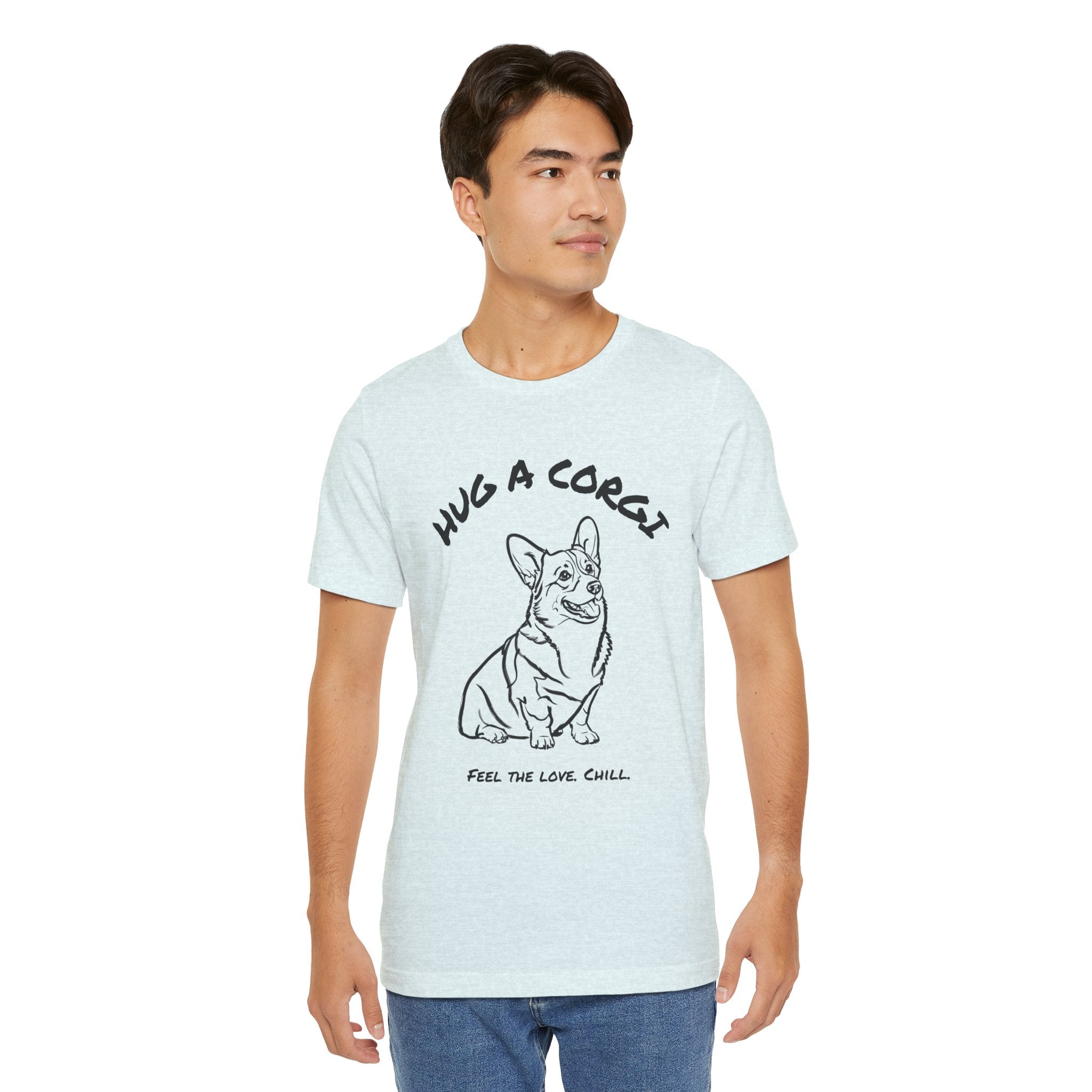 Corgi T Shirt | Hug a Corgi