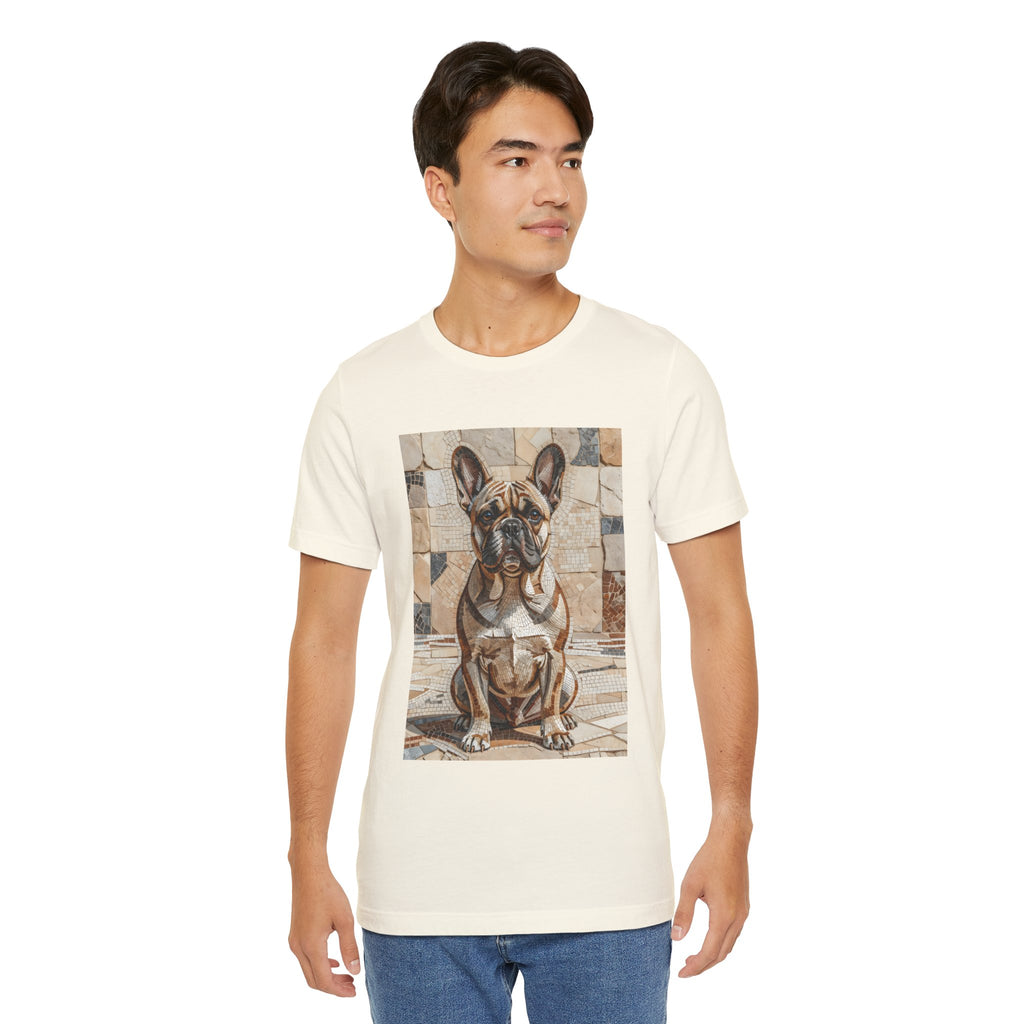 French Bulldog T Shirt | Living Work of Art Collection | Mosaic Style