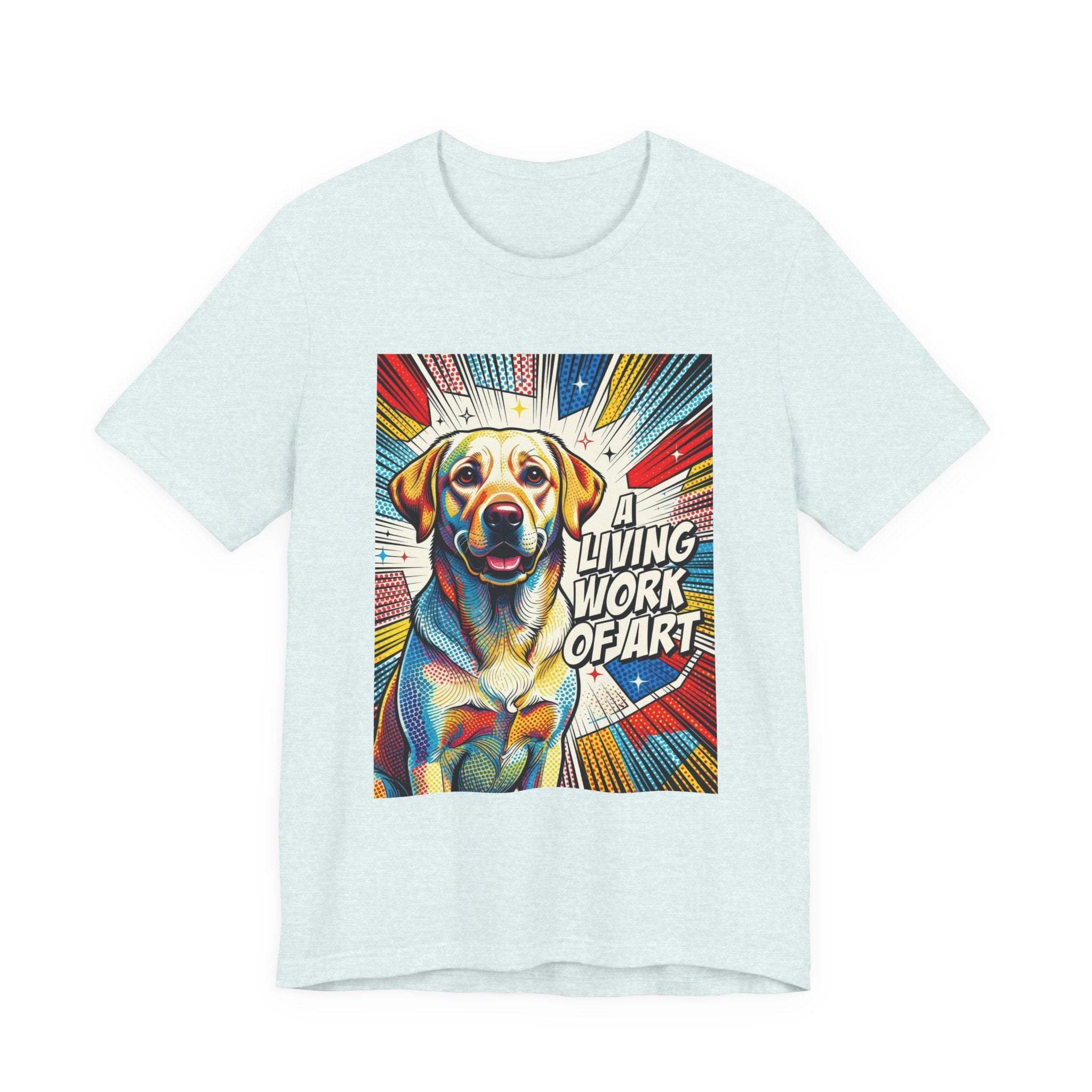 Labrador Retriever T Shirt | A Living Work of Art Collection | Pop Art