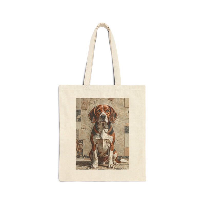 Beagle Tote Bag - Mosaic Style | Living Work of Art Collection