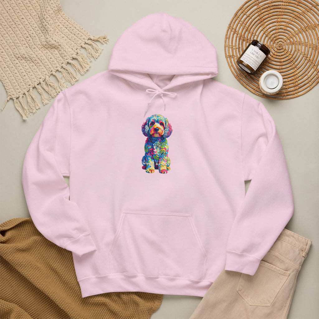 Cockapoo Hoodie | Living Work of Art Collection | Pointillism Style