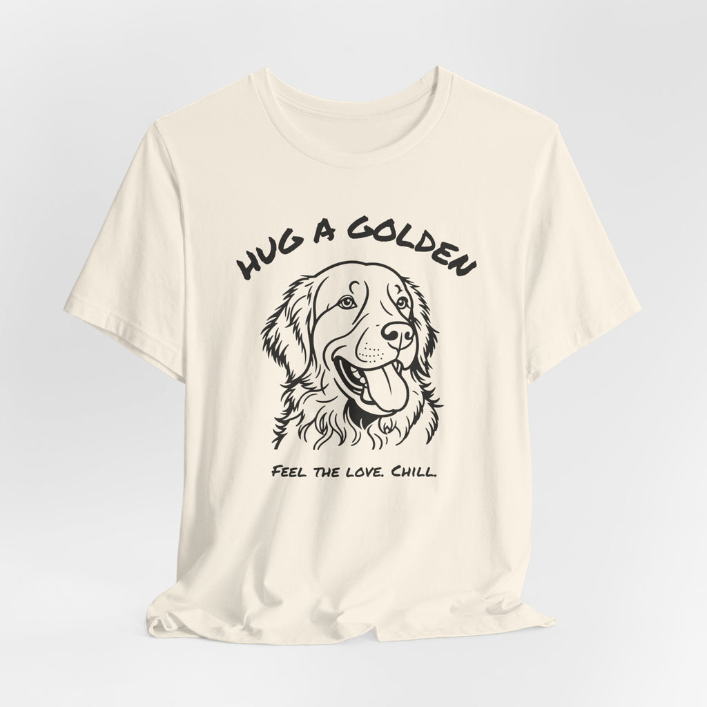 Golden Retriever T Shirt | Hug a Golden