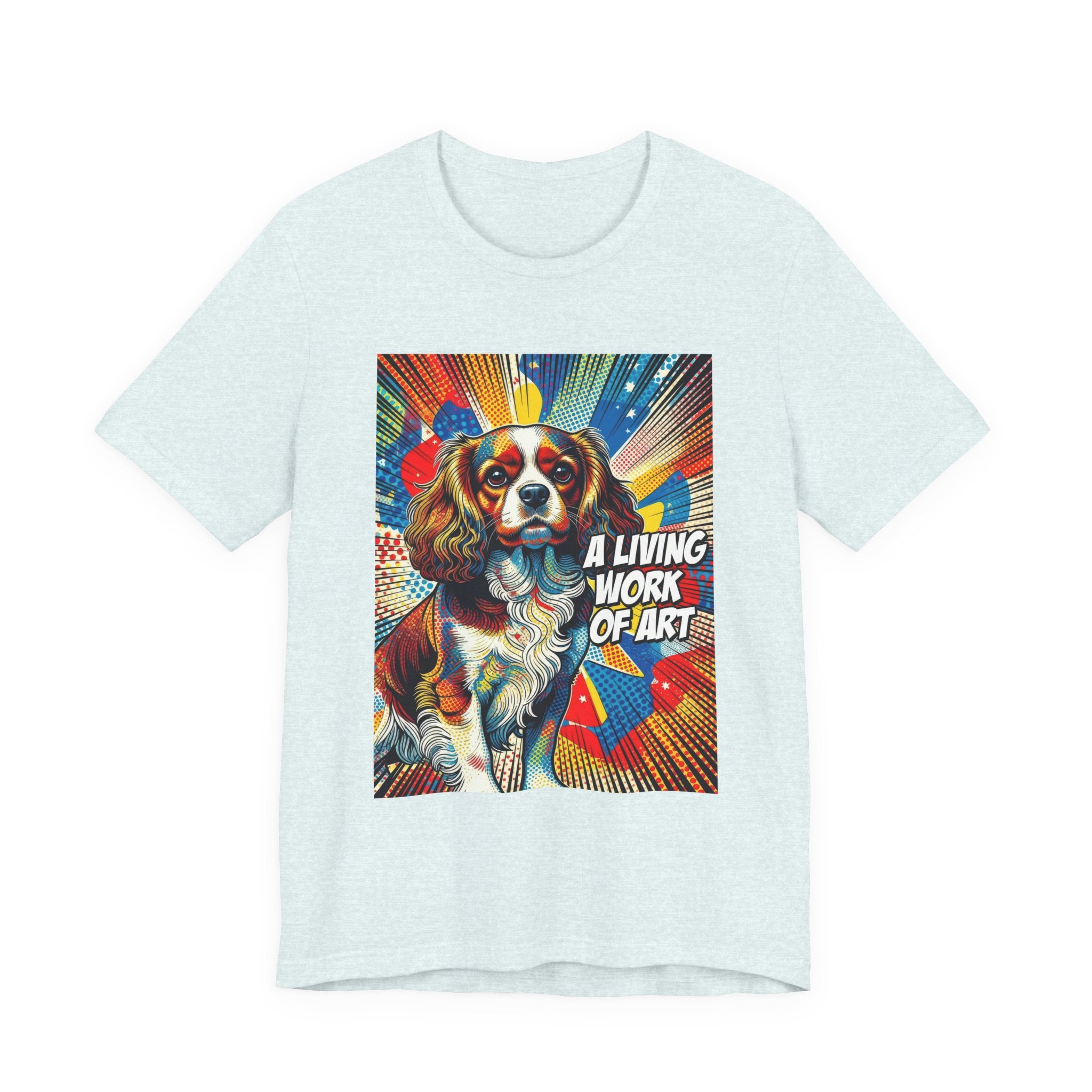 Cavalier King Charles Spaniel T Shirt | Living Work of Art Collection | Pop Art
