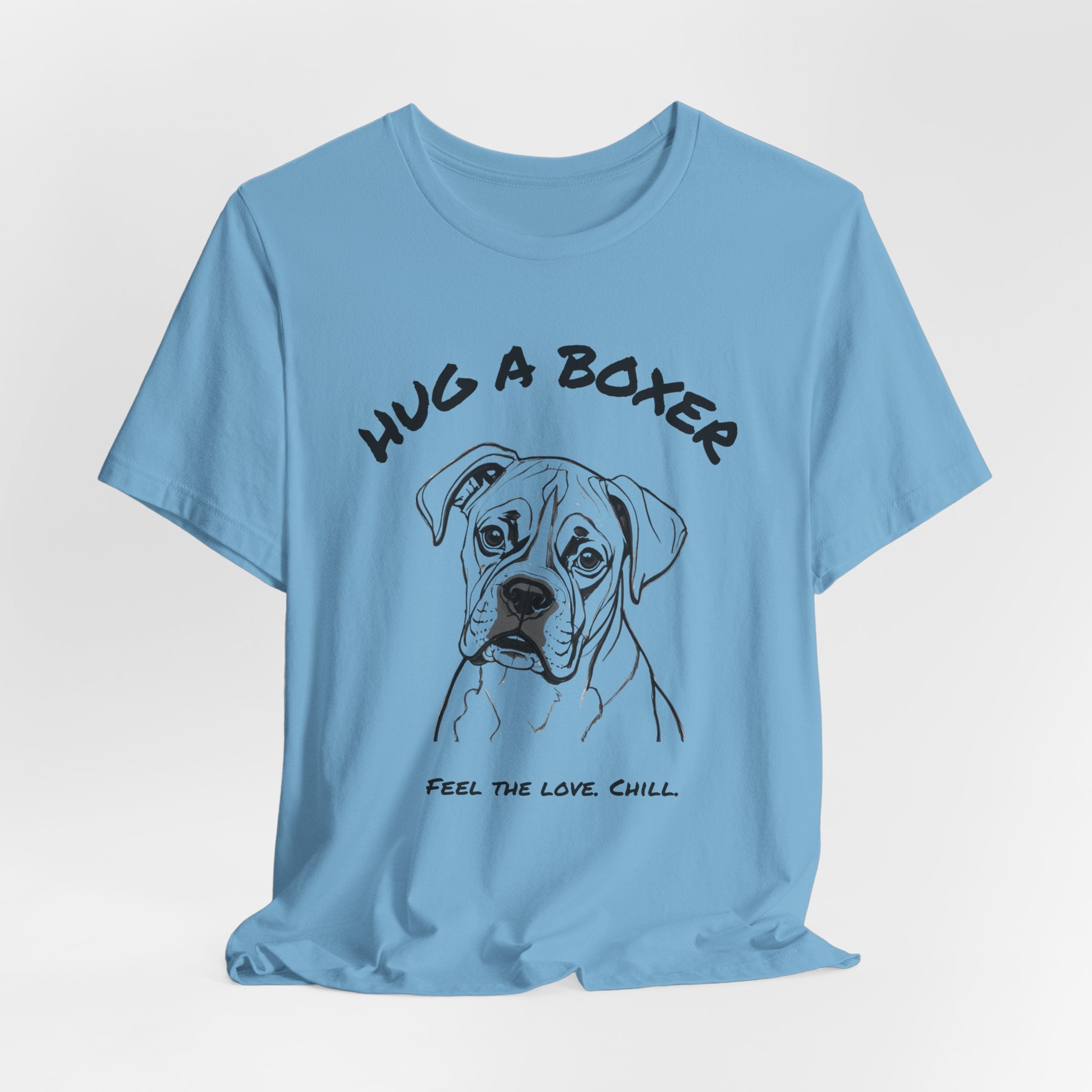 Boxer T Shirt | Hug a Boxer