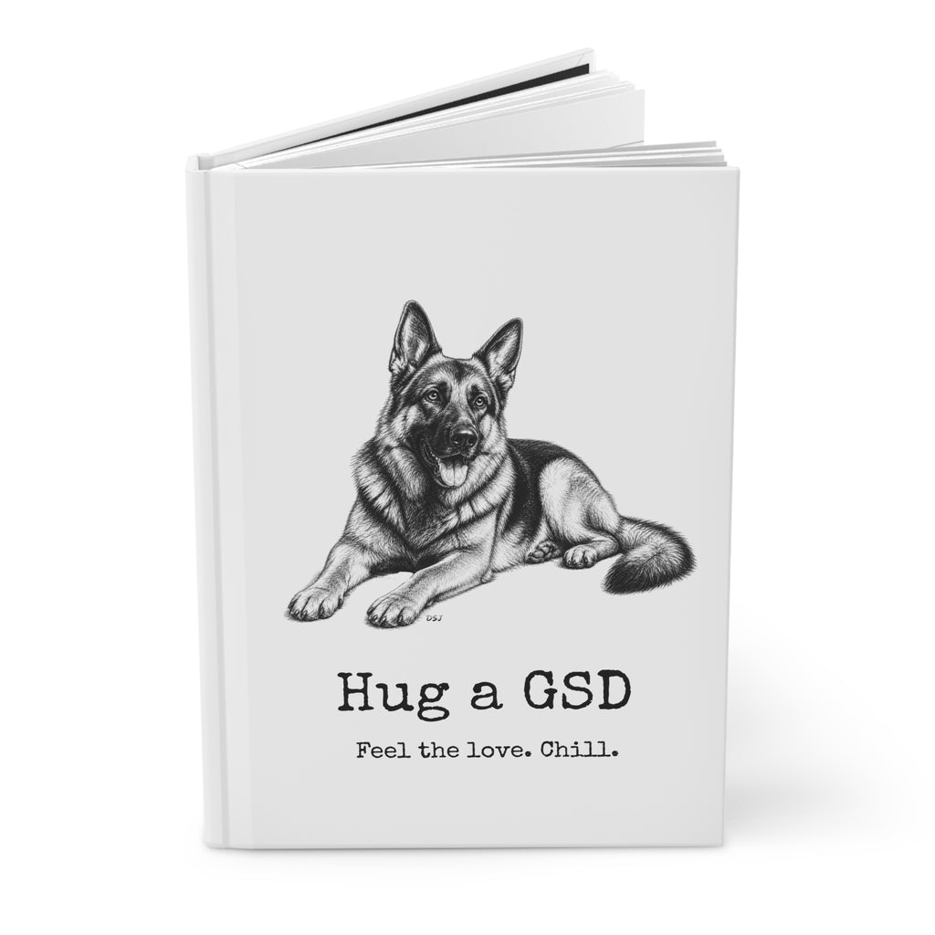 German Shepherd Notebook | Hug a GSD