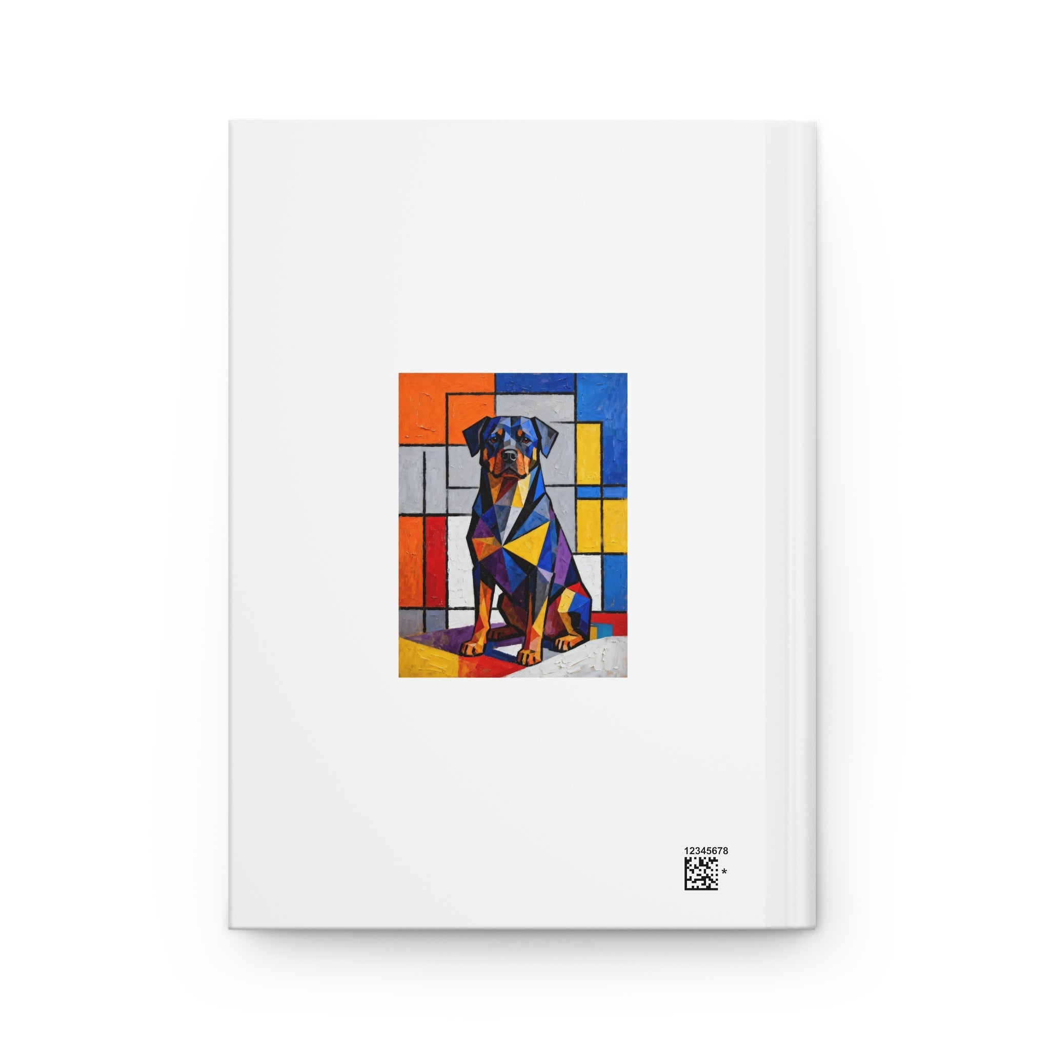 Rottweiler Notebook | Living Work of Art Collection | Cubist Style
