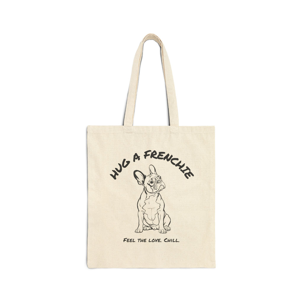 French Bulldog Tote Bag | Hug a Frenchie