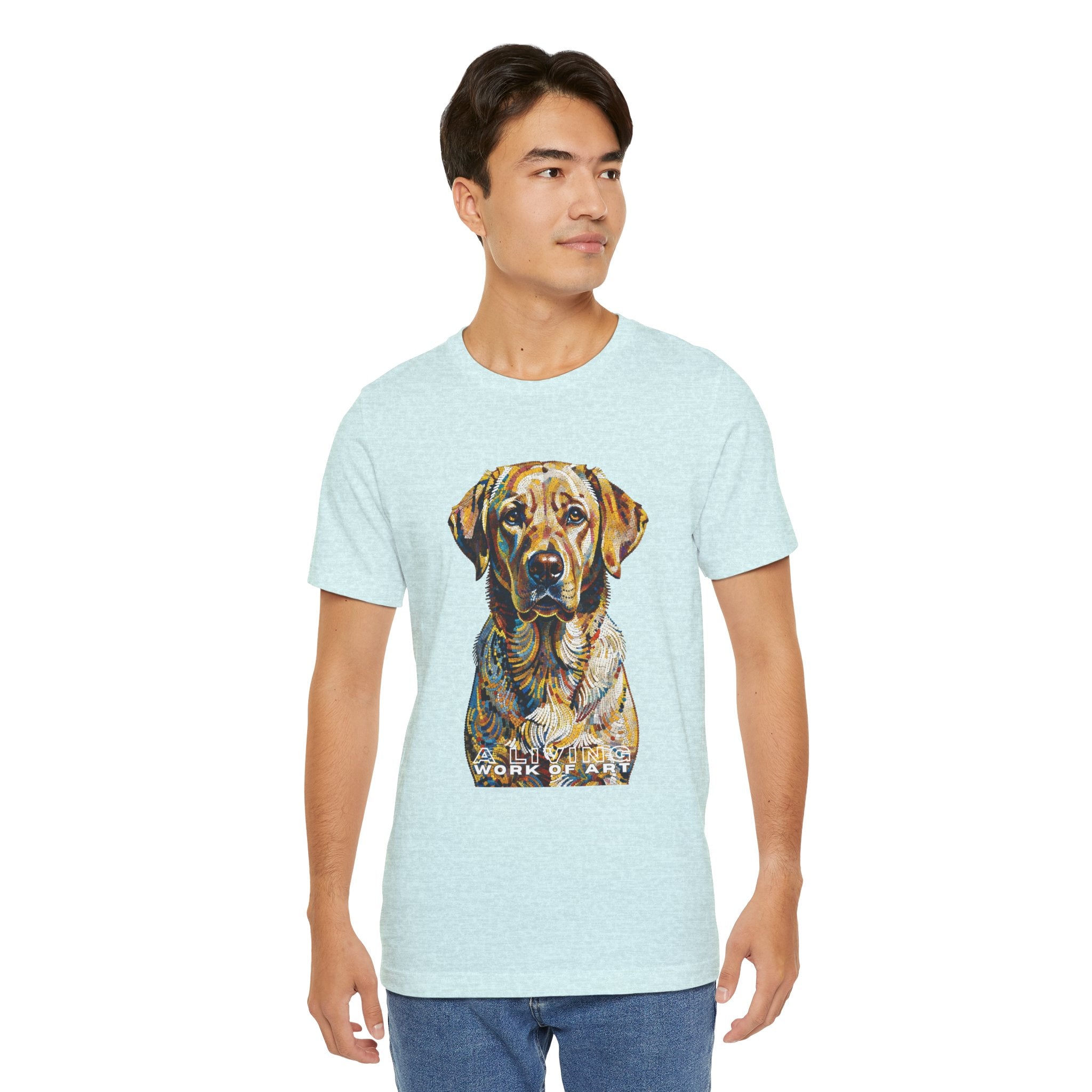 Labrador Retriever T Shirt | Living Work of Art Collection | Pointillism Style