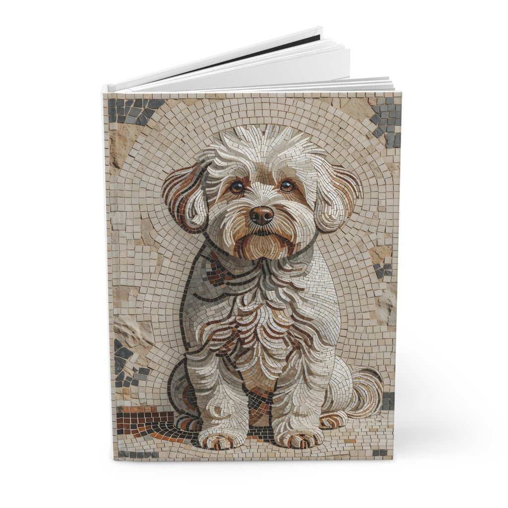 Bichon Frise Notebook | Living Work of Art Collection | Mosaic Style