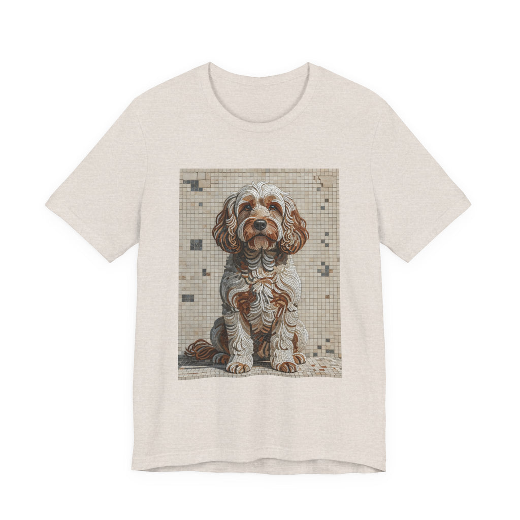 Cockapoo T Shirt | Living Work of Art Collection | Mosaic Style