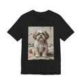 Shih Tzu T Shirt | Living Work of Art Collection | Mosaic Style