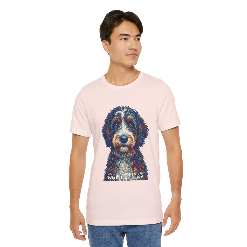 Berenedoodle T Shirt | Living Work of Art Collection | Pointillism Style