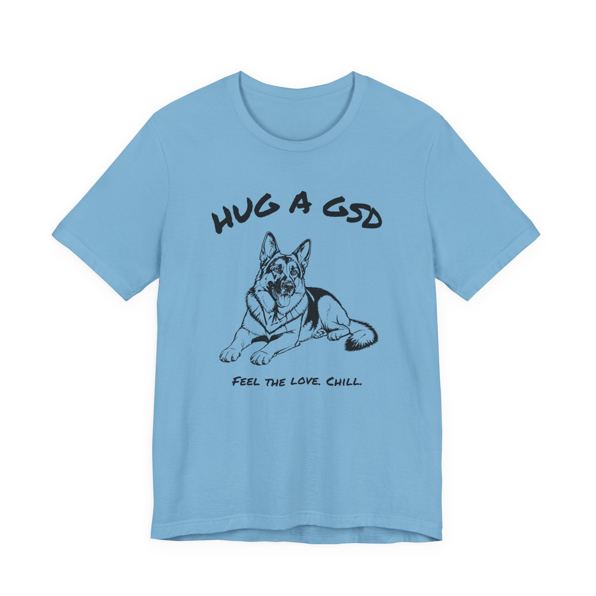 German Shepherd T Shirt | Hug a GSD