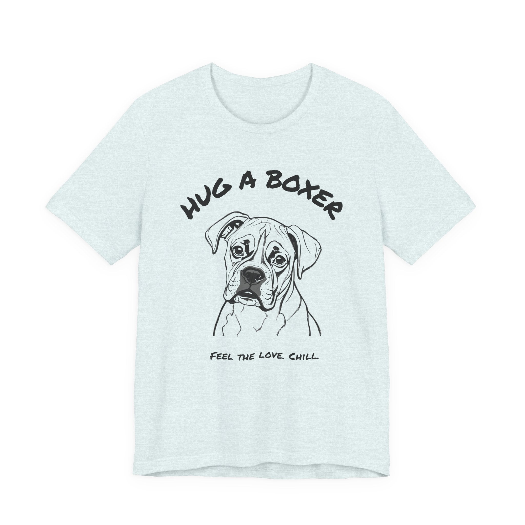 Boxer T Shirt | Hug a Boxer
