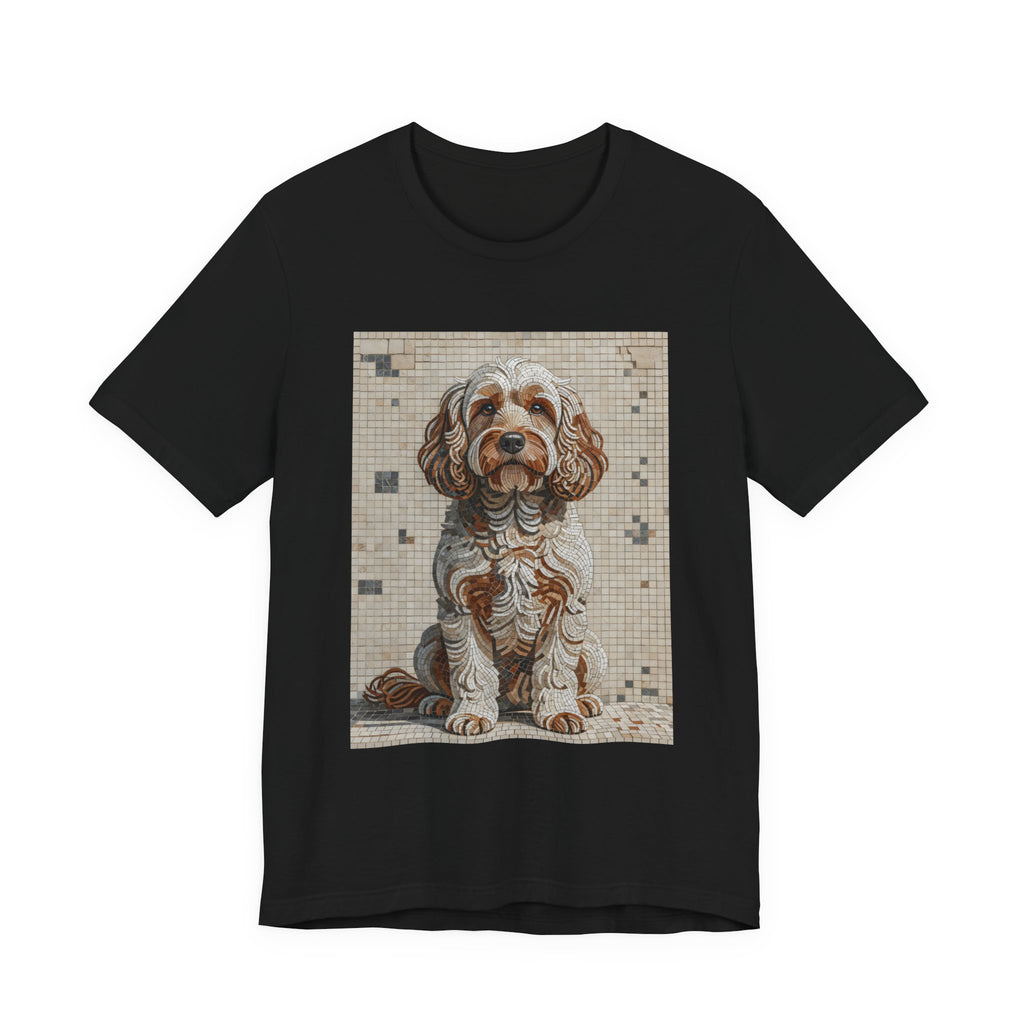 Cockapoo T Shirt | Living Work of Art Collection | Mosaic Style