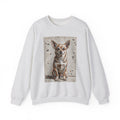 Chihuahua Sweatshirt | Living Work of Art Collection | Mosaic Style