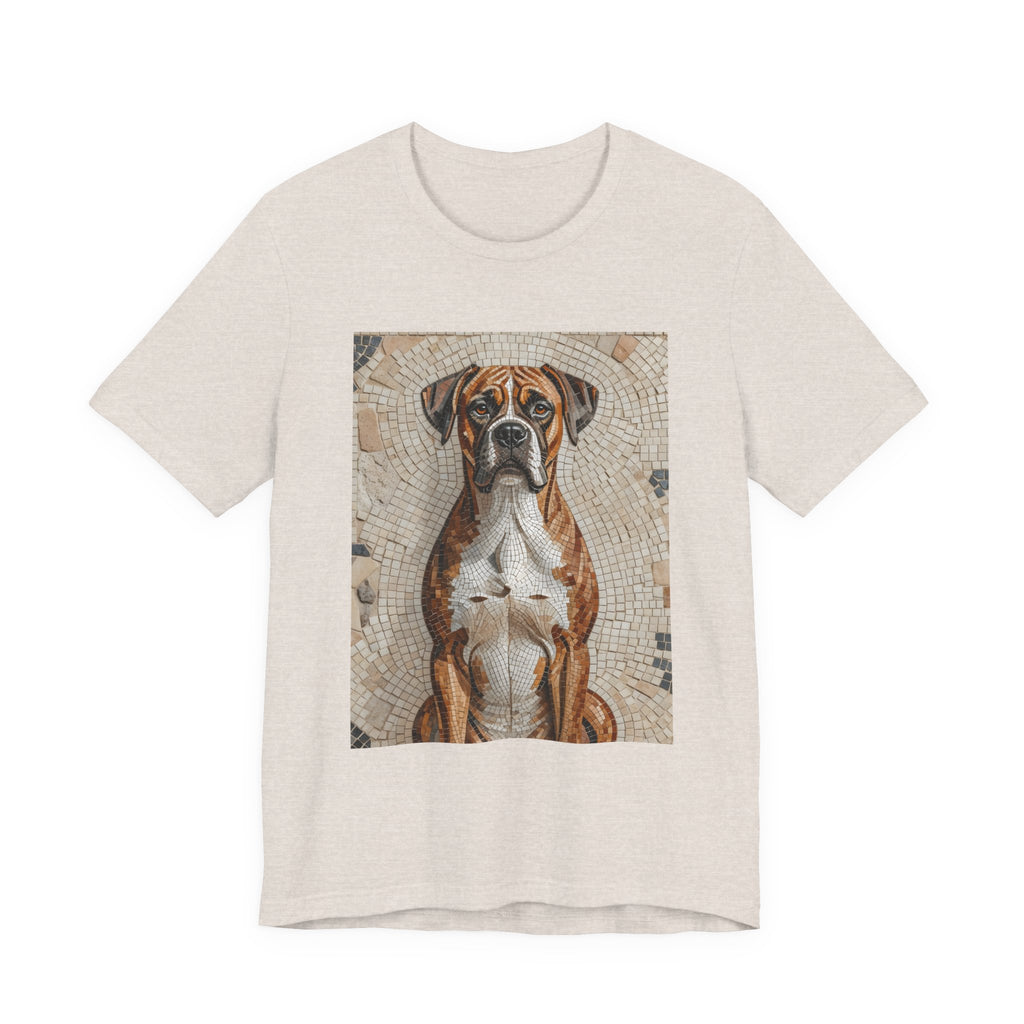 Boxer T Shirt | Living Work of Art Collection | Mosaic Style