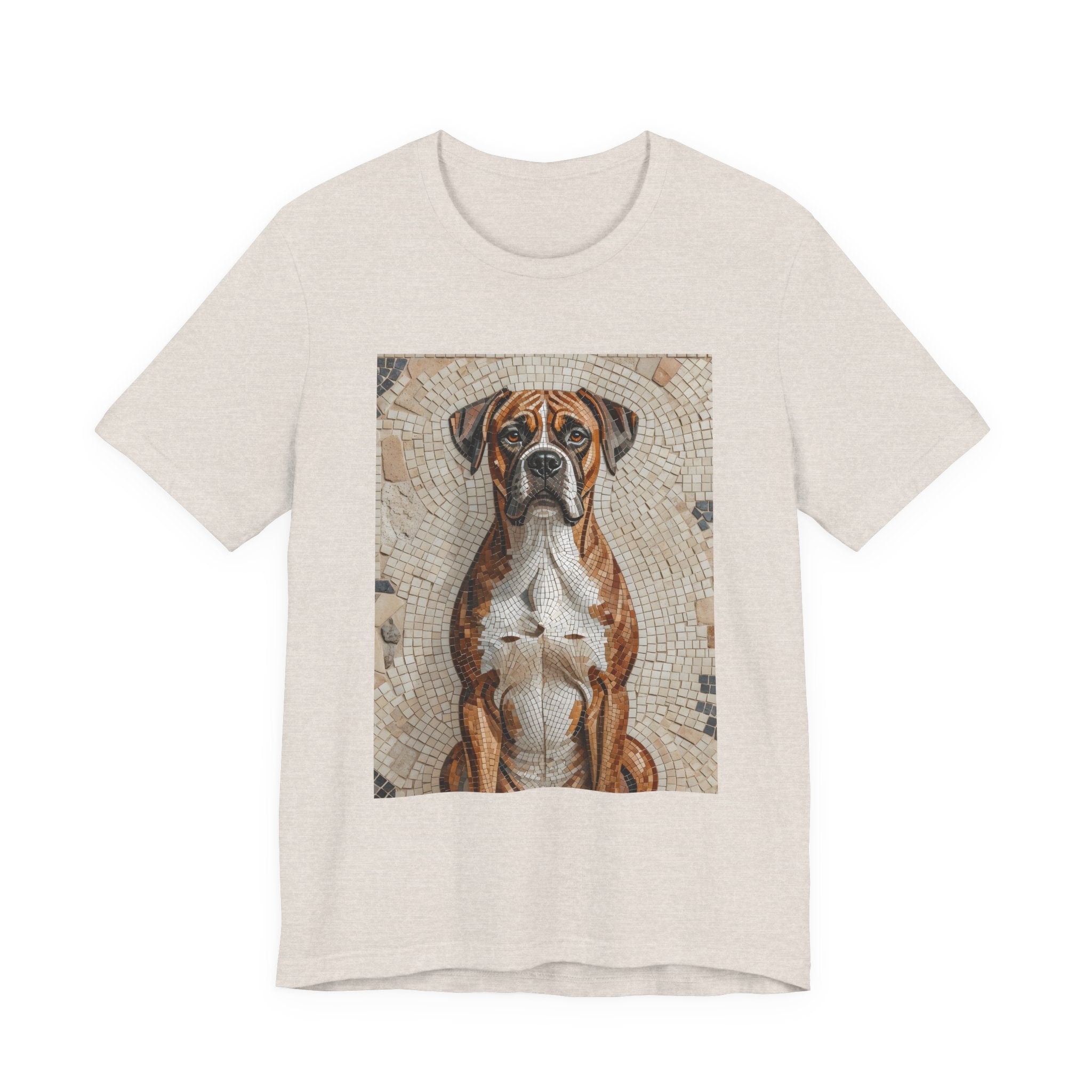 Boxer T Shirt | Living Work of Art Collection | Mosaic Style
