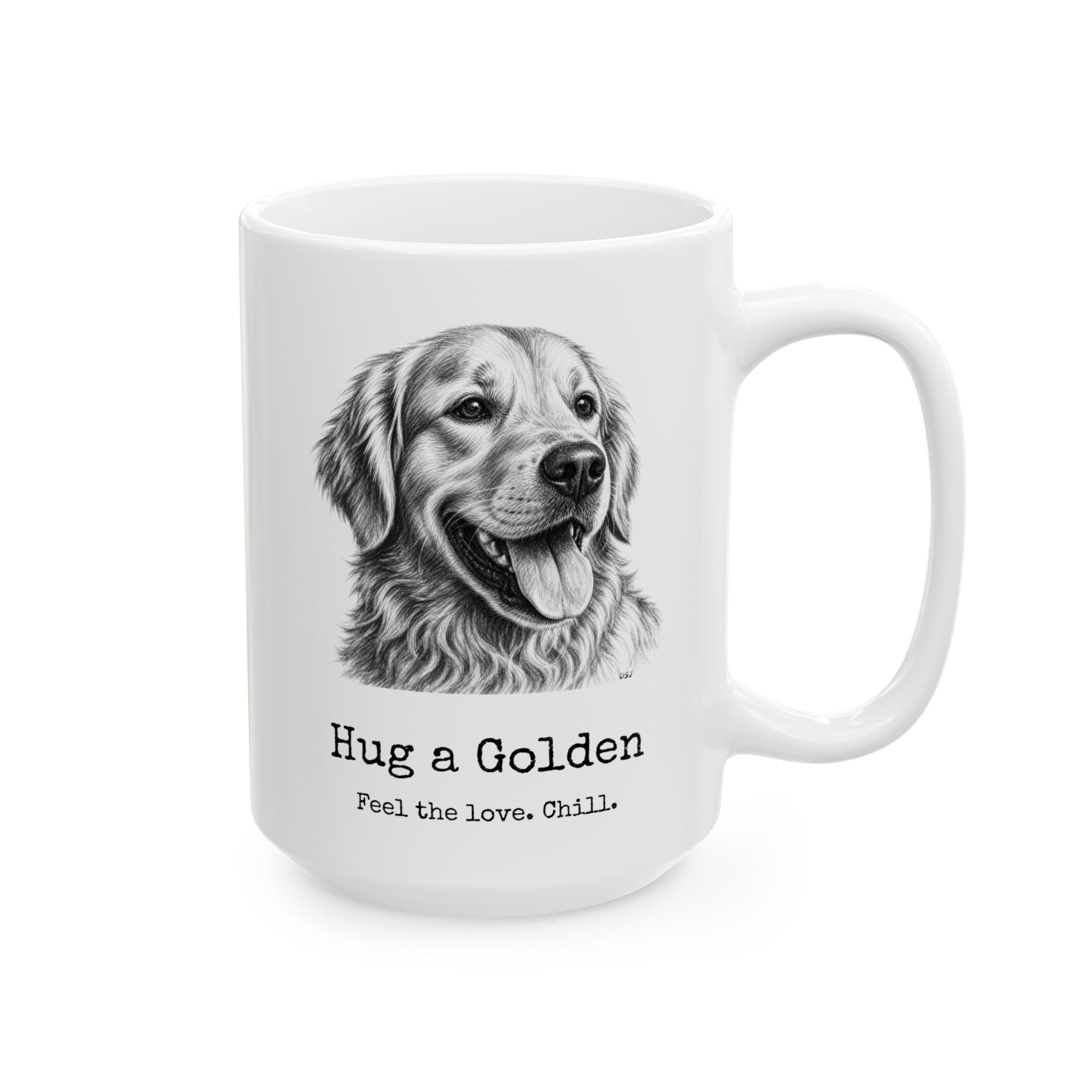 Golden Retriever Coffee Mug | Hug a Golden