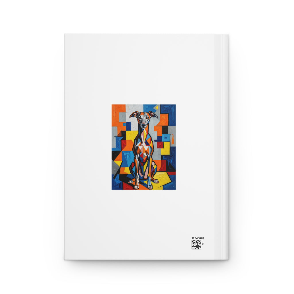 Italian Greyhound Notebook | Living Work of Art Collection | Cubist Style
