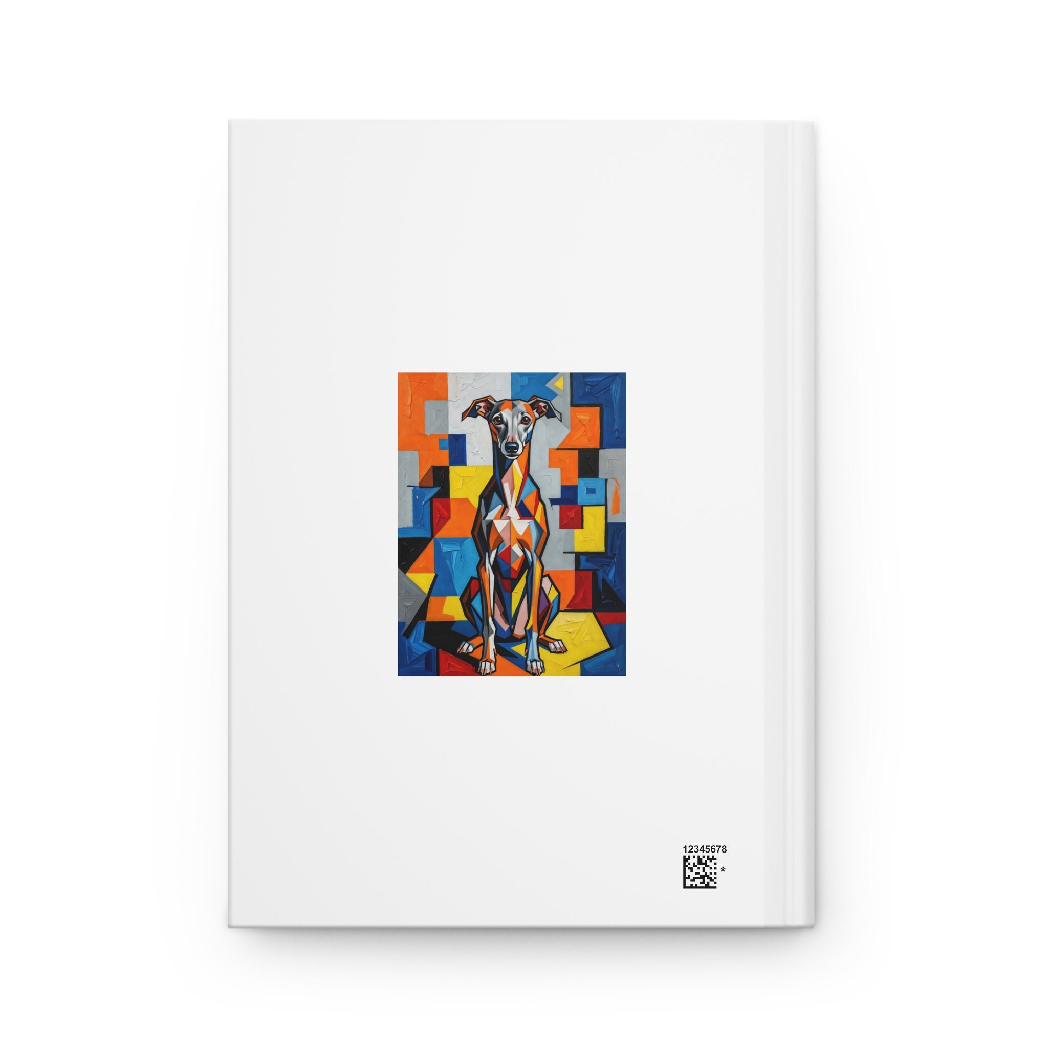 Italian Greyhound Notebook | Living Work of Art Collection | Cubist Style