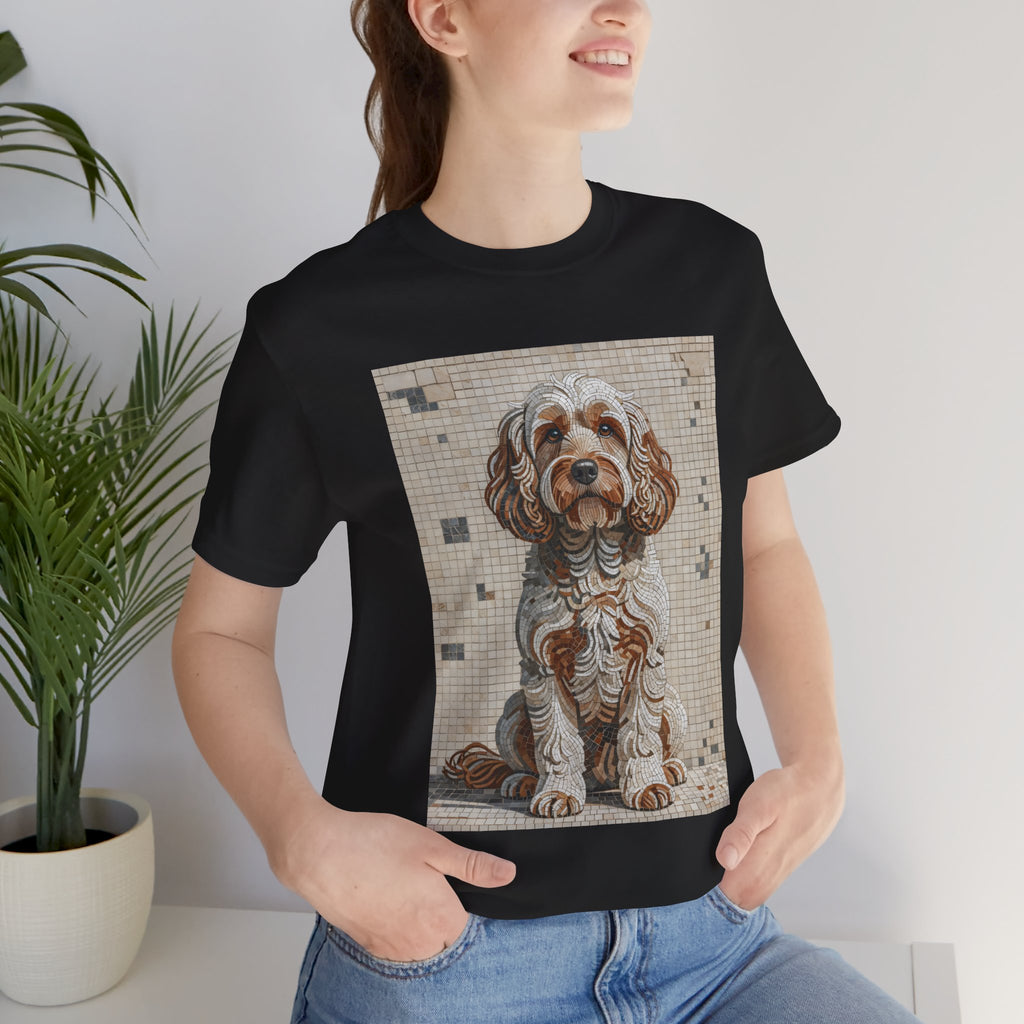 Cockapoo T Shirt | Living Work of Art Collection | Mosaic Style
