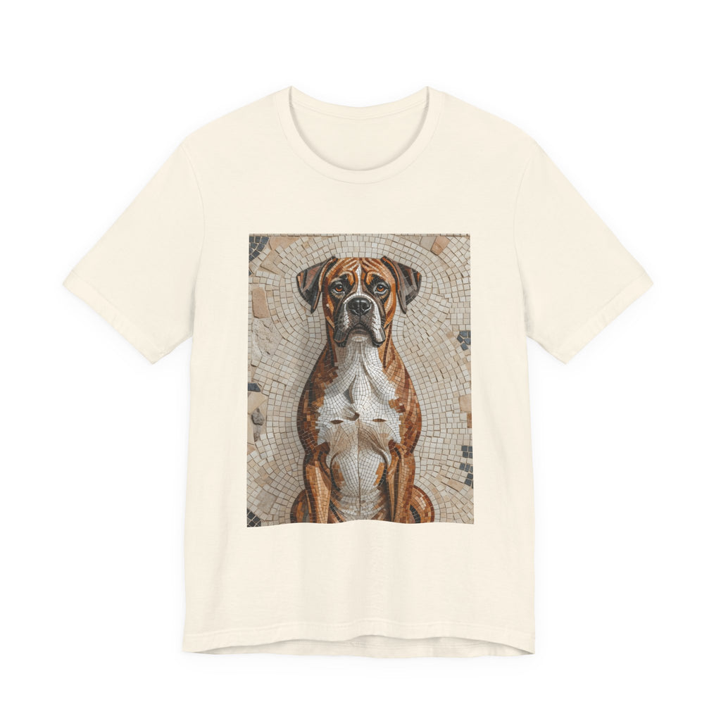 Boxer T Shirt | Living Work of Art Collection | Mosaic Style