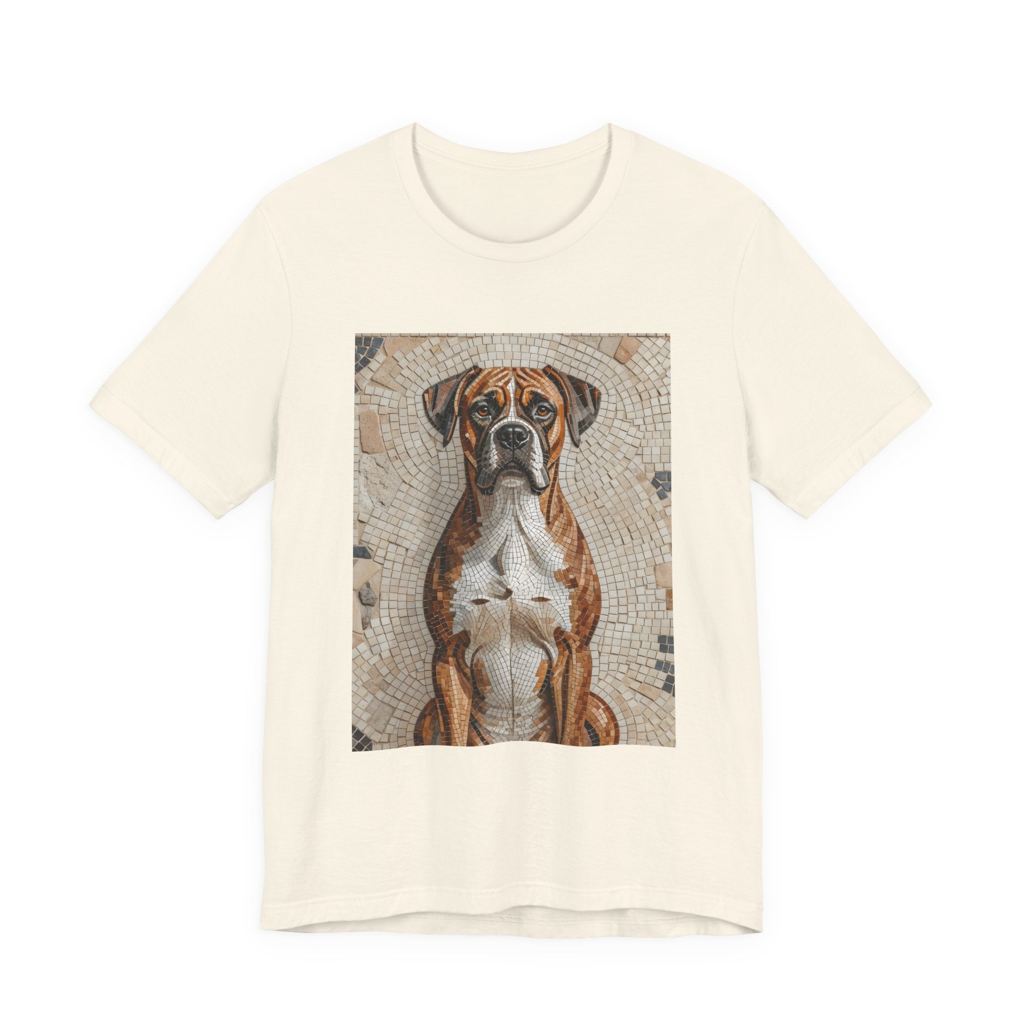 Boxer T Shirt | Living Work of Art Collection | Mosaic Style