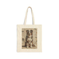 Border Collie Tote Bag | Living Work of Art Collection | Mosaic Style