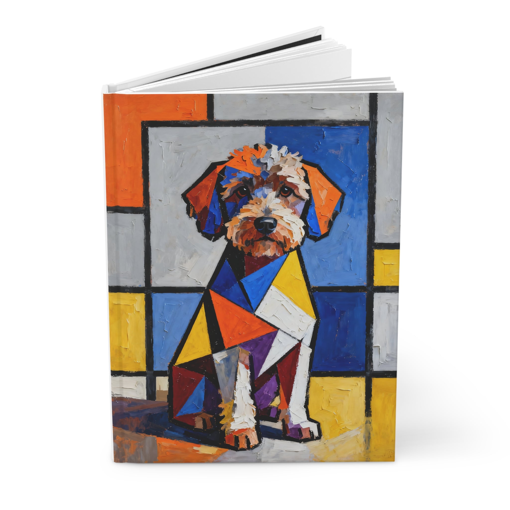 Schnoodle Notebook | Living Work of Art Collection | Cubist Style