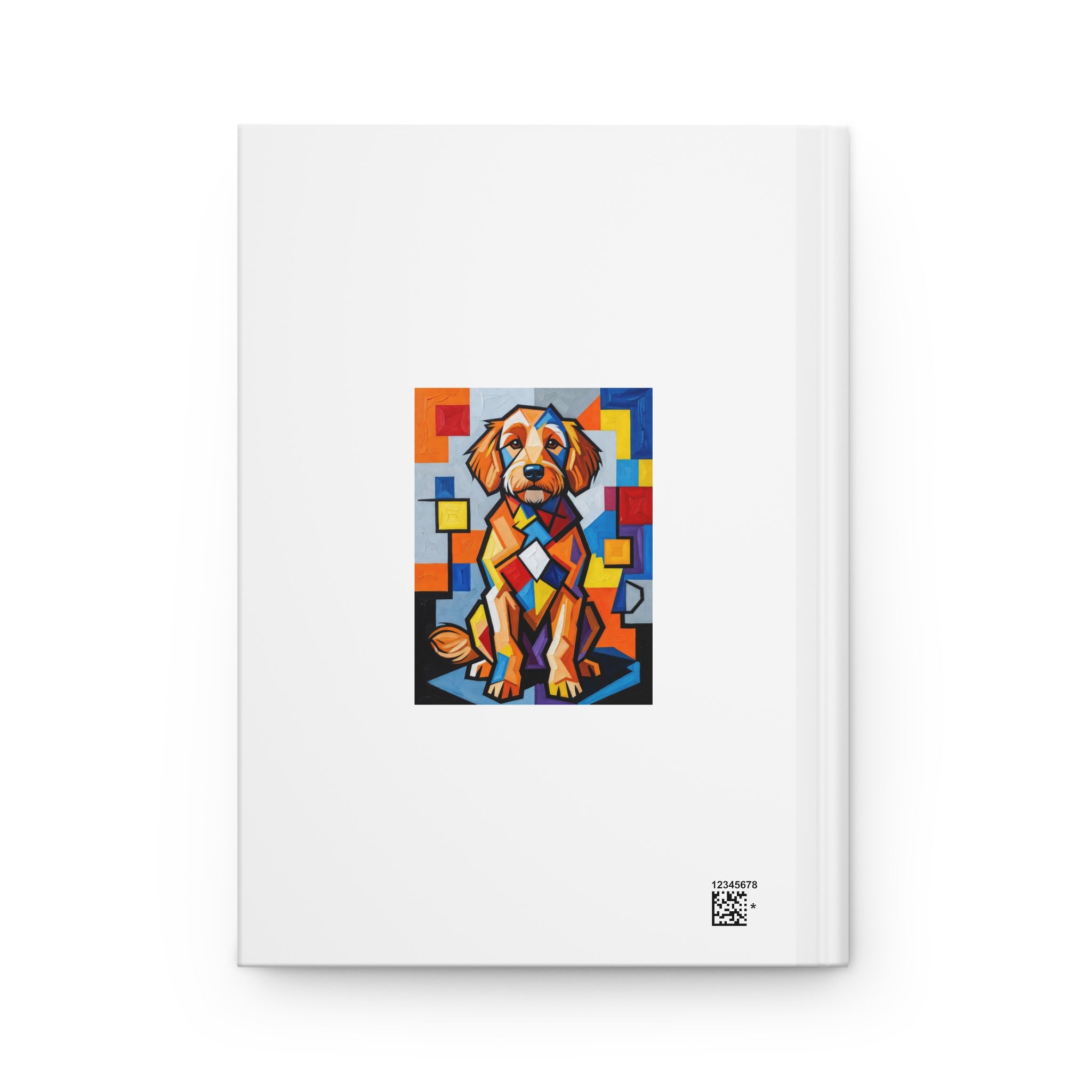 Goldendoodle Notebook | Living Work of Art Collection | Cubist Style