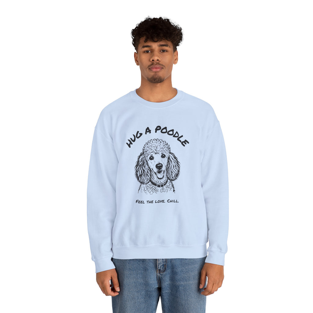 Poodle Sweatshirt | Hug A Poodle