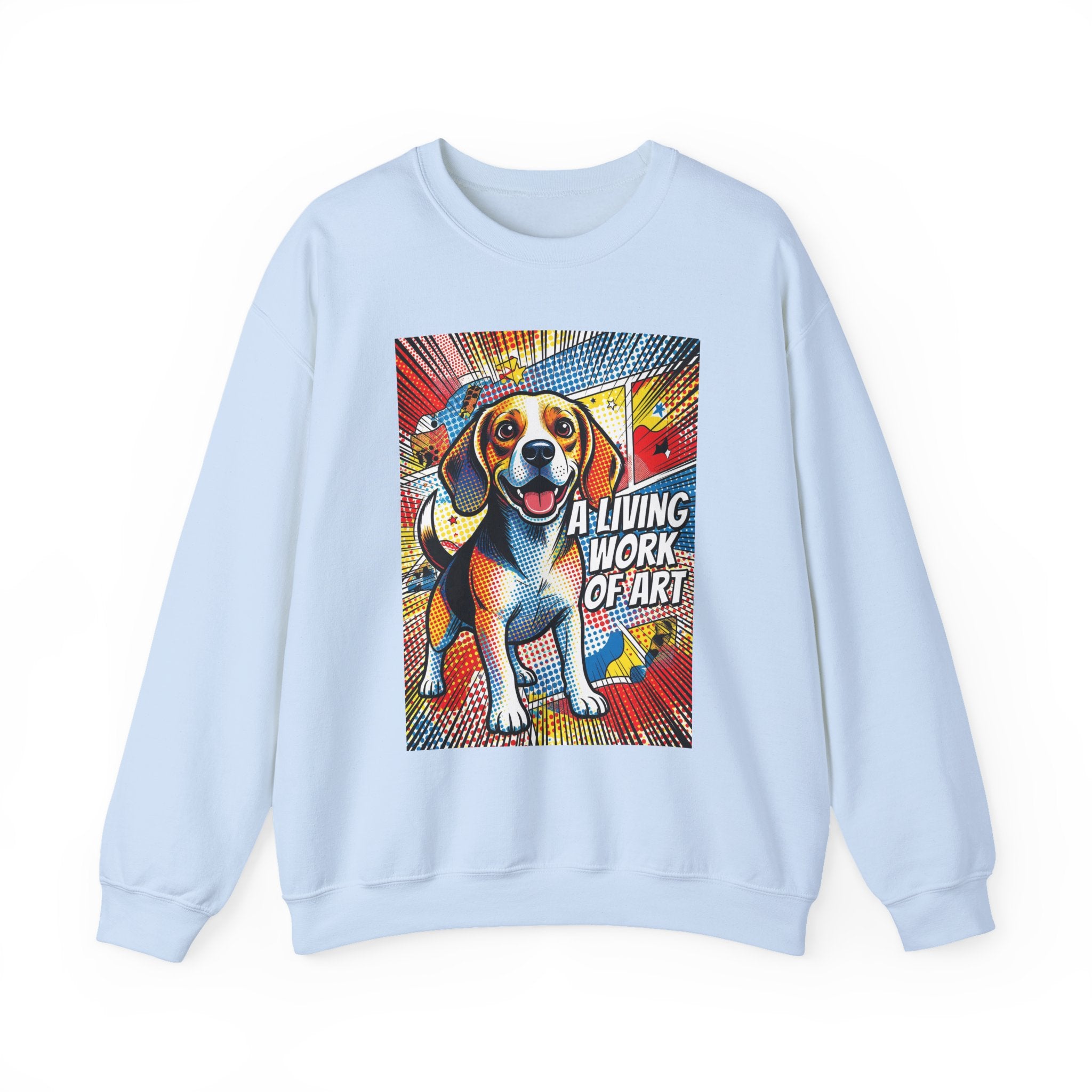 Beagle Sweatshirt | Living Work of Art Collection | Pop Art